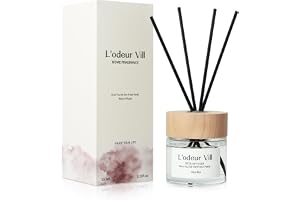 L'odeur Vill Doftspridare för rum, Vanilj Rumsdoft med Doftpinnar, Doftspridare för badrum, lägenhet, heminredning, 100 ml