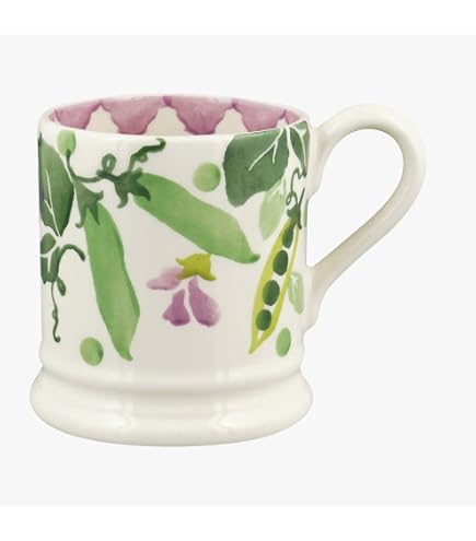 Emma Bridgewater Mug 'Jardin Du Bonheur' 300ml - Fait Main En Angleterre - Cadeau Original Et Personnalisé