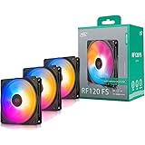 DEEPCOOL RF120 FS 120mm Case Fan 3-in-1 Pack - (DP-FLED3-RF120FS-3P)