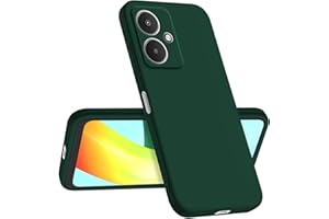 Longstong Funda Compatible con Redmi 13C 5G / Redmi 13R 5G (6.74"), Delgada Antigolpes Personalizada Diseño Minimalista - Verde Oscuro