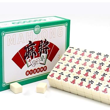 Jeu De Mahjong Chinois Traditionnel, Jeux De Société De Voyage Majiang