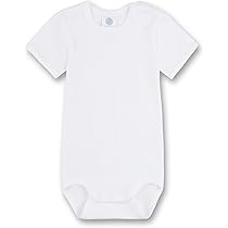 Sanetta - Body - Bebè Maschietto Bianco (Weiss) 80 cm