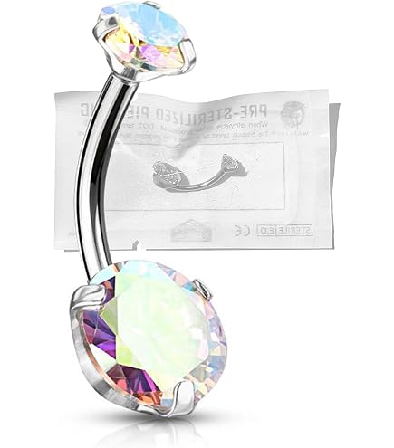 WARRIOR Navel Piercing Sterile Surgical Steel 316 L Banana WARRIOR Navel Piercing Sterile Surgical Steel 316 L Banana