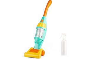 RuiDaXiang Aspirateur électrique Jouet, avec lumières,Sons.prétendent Essayer Les Outils de Nettoyage, pour Les Enfants âgés de 3 à 6 Ans Anniversaire