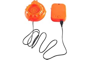 JASHKE Akcesoria do Kostiumów Pompka Powietrza i Walizka z Bateriami dla Nadmuchiwany Kostium