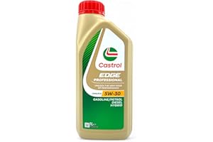 LUBRIALPHA Olio motore 5w30 benzina diesel lubrificante Castrol Edge Professional LongLife III 5w-30 con Portachiavi Cavatappi conf. 6x1lt