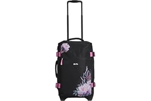 Ela Mo Reisetasche mit Rollen - Reisen mit Leichtigkeit - 42 Liter - Stilvolle Damen Rolltasche - Leicht, handlich, nachhaltig (Beauty in Darkness)