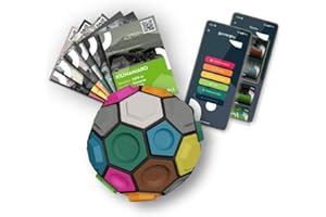 BOULDER BALL BOULDERBALL Basic 3D Kletterball, Weltneuheit, Klettern auf kleinstem Raum - Konzentration, Kreativität, Geschicklichkeit preisgekröntes Kletterspiel - kostenlose App