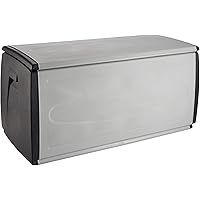 Terry, Box 120 Qblack, Baule Multiuso, da Interno Esterno. Materiale: Plastica, Dimensioni: 120x54x57 cm, Capacità 308 lt