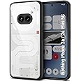 TheGiftKart Ultra-Hybrid Shockproof Back Cover Case for Nothing Phone 2A / 2A Plus 5G | Camera Protection Bump | Hard Back Cover (PC & TPU, Crystal Clear Back, Black Sides)