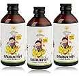 Kerala Ayurveda Balakalpam - 200ml | Ayurvedic Immunity Booster For Kids | Ayurvedic Tonic For Better Digestive Health | Relieves Constipation in Kids | Safe and Non-addictive Formula (Pack of 3)