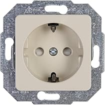 Presa Elettrica Con Contatto Di Terra Kopp – Colore Antracite, Modello 923450087, Design Rettangolare
