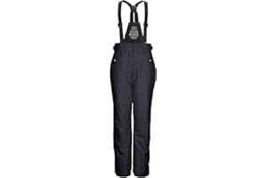 Killtec Mädchen Skihose/Funktionshose mit abnehmbarem Latz, Kantenschutz und Schneefang Ksw 213 Grls Ski Pnts