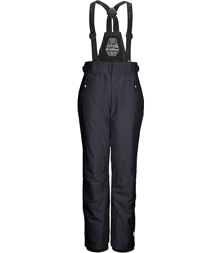 Pantaloni Da Sci Killtec KSW 79 Con Pettorina Staccabile – Impermeabili 10.000 Mm, Traspiranti, Senza PFC, Per Bambino, Taglia 140, Colore Lime