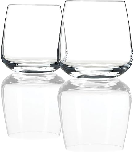 希少！SCHOTT 　ZWIESEL　WEST　GERMANY製 Schott Zwiesel Passionata - Set of 2 Short Tumblers - 340ml