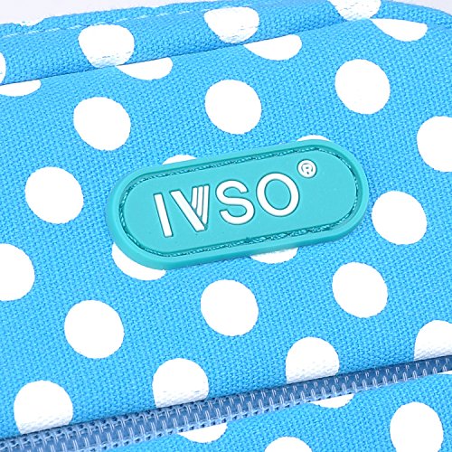 IVSO Hohe Qualität Water-resistant Neoprene Laptop Sleeve Hülle Case Folio Tasche Cover- Grösse 9.7-10.1 Zoll (25.6-26.67cm) für Tablet PC, Convertible Notebook,Laptop, Blau - 8