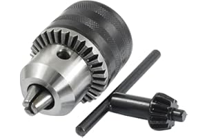 UXCELL sourcing map A13030400ux0464 Chiave Tipo 1,5-13mm Capacità B16 Conico Foro Trapano Mandrino