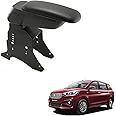 Kozdiko Car Centre Console Hand Armrest Black Compatible with Maruti Suzuki Ertiga (2018-Present)
