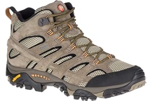 Merrell Męskie buty trekkingowe Moab 2 Leather Mid GTX z wysokim stanem