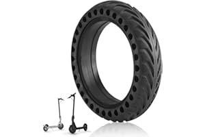 ANSENI Pneu Plein Xiaomi M365, 1S, Essential, Pro, Pro2 Roue Trottinette Electrique Pneu de Remplacement Pour Scooter Electrique,anti-dérapant Roue de 8,5 Pouces Rechange Solide