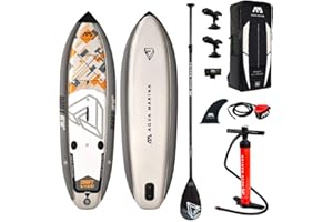 ‎AQUA MARINA Aqua Marina Unisex – Erwachsene Tabelle Sup Aquamarina Drift, Grau/Multicolor, Uni