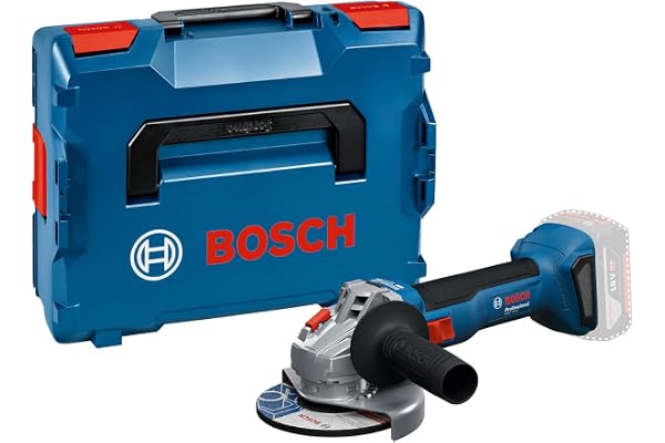 Bosch Professional 18V System meuleuse angulaire sans-fil GWS 18V-8 (diamètre de disque 125 mm, avec L-BOXX, sans batterie ni chargeur)