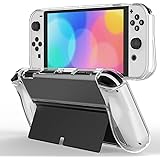 JETech Custodia Protettiva Compatibile con Nintendo Switch (Modello OLED) Versione 2021 da 7 Pollici, Cover Copertura Dell'im