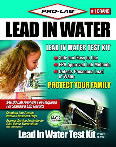 Pro-Lab Inc Lead In Water DIY Test Kit LW107 by ProLab