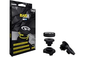 GAIMX RAISX kompatibel mit Sony PlayStation PS4 PS5 Controller Stick | Aim-Hilfe/Zielhilfe - Aim-Optimierer - Thumbstick-Verlängerung in DREI verschiedenen Höhen (Schwarz)