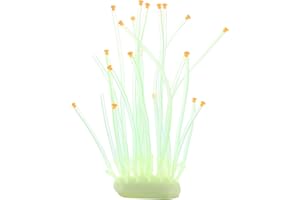 VOCOSTE Aquarium Simulation Corail Mer Oursins, Silicone Décoration Vert