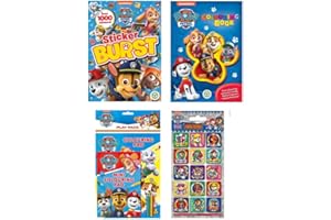 Marjen Paw Patrol Set 2 - Including Sticker Burst, Colouring Book, Play pack and Reward Stickers.