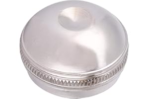 LIEBEWH Flute Head Crown Silver Plated Flute Headjoint Screw Cap Flute Repair Parts Flute Replacement Metal Music Instrument Accessories