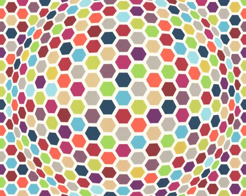 Livingwalls 790316 Lars Contzen Designertapete „Honeycombballs“, bunt - 2