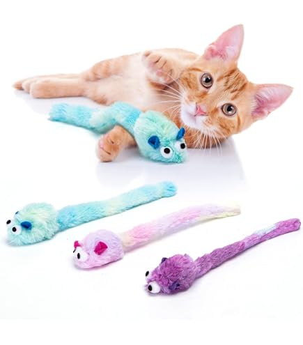 6er-Set Katzenminze Spielzeug Für Katzen – Gefüllt, Zum Kauen & Jagen, Langeweile-Killer