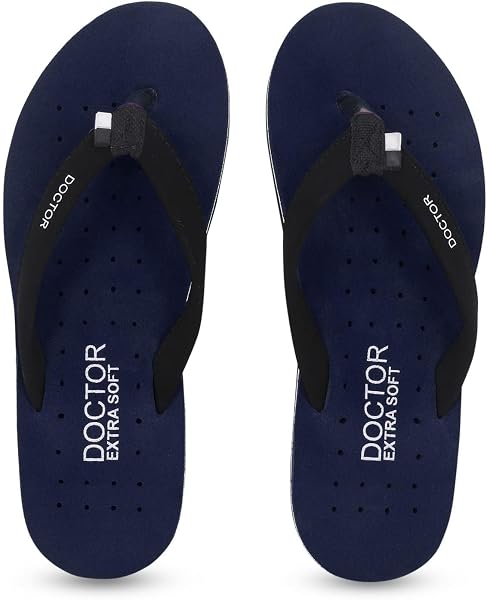 DOCTOR EXTRA SOFT House Slipper for Women's Care Dr Orthopaedic Super Comfort Fitting Flat Cushion Chappal Flip-Flop for Ladies & Girl’s