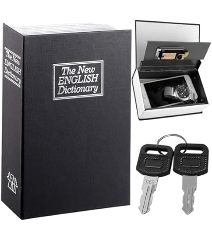 Diversion Book Safe Storage Box Dictionary Secret Safe With - View #6