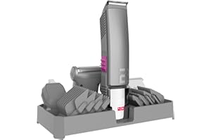 ‎BESTBOMG BESTBOMG Haarschneidemaschine Barttrimmer, 14-in-1Körper-Groomer Haarschneider Körperhaartrimmer Gesichtshaartrimmer, Wiederaufladbarer Nasentrimmer Ohrenhaarschneider Präzisionstrimmer(Silber)