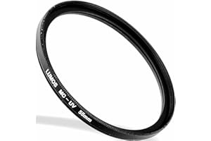 JIEYONGXIANG Lumos PRO UV Filter 55mm - optisches Glas mit MC Anti-Reflex-Vergütung - präzise Metallfassung - flaches Slim Design, matt schwarz, 107001-055