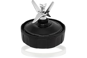 KALULY Mixer Ersatzteile Klingen für Nutri Ninja Auto-iQ Küchenmaschine & Mixer BN800EU BN750EU BN495EU, 7 Flossen Klinge für Ninja Standmixer Blender Blade Zubehör