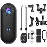 Robeve Mini Wifi Aksiyon Kamerası 1080P Giyilebilir Aksiyon Kamera - Su Ge&ccedil;irmez Tasarım - Ses ve G&ouml;r&uuml;nt&uuml; - Motorsiklet G&ouml;r&uuml;n