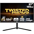 Twisted Minds 27 Inch Display Fast IPS Gaming Monitor - 2560 x 1440 QHD Resolution, 165 Hz Refresh Rate, 16:9 Aspect Ratio, 0.5ms Response Time - Black (TM27QHD165IPS) (165Hz | QHD, 27 inch)