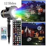 LED Projektionslampe, Peralng® mit 12 Wechselbaren Musters...