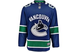 Fanatics NHL Eishockey Trikot Jersey Vancouver Canucks Breakaway by Home Blau