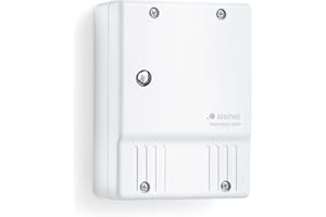 Steinel Interruttore crepuscolare NightMatic 3000 bianco, comando della luce a sensore, montaggio a muro, per l'illuminazione notturna di ambienti esterni, 550615