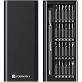 Portronics Bit Box,24-in-1 Screwdriver Kit,Compact,Durable,and Travel-Friendly Tool Kit with a Magnetic Bit Holder,Perfect fo