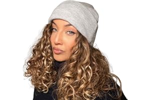 Offtopic® Cappello Invernale Donna Uomo Interno 100% Seta per Capelli Sempre in Ordine | Berretto Cuffia Salva Piega e Anticrespo | Elegante Idea Regalo Unica