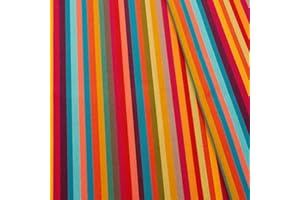 Stoffkontor Outdoorstoff Streifen Mix - Meterware, Farbe Multicolor 1 - Öko-Tex Standard 100 - zum Nähen von Tischdecken, Sonnenschutz, Gartenmöbeln, Auflagen, Kissen UVM.