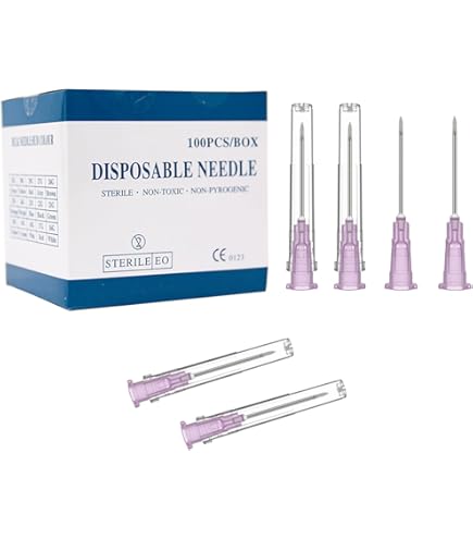 100Pack 27Ga 1 Inch Needle, Lab Accessories, Individually Packaged : Buy Online At Best Price In KSA - Souq Is Now - View #8