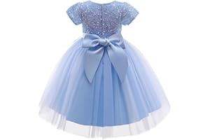 NNJXD Vestido de Princesa Niña Vestido de Desfile de Fiesta de Boda de Tul