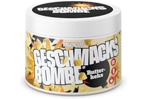 ‎BRUSTBIZEPS Geschmackspulver 200g Butterkeks I Flavour Powder mit 7 kcal pro Portion I 100% Geschmack 0% Kalorien I Kalorienarmes Geschmackspulver mit unendlich Möglichkeiten
